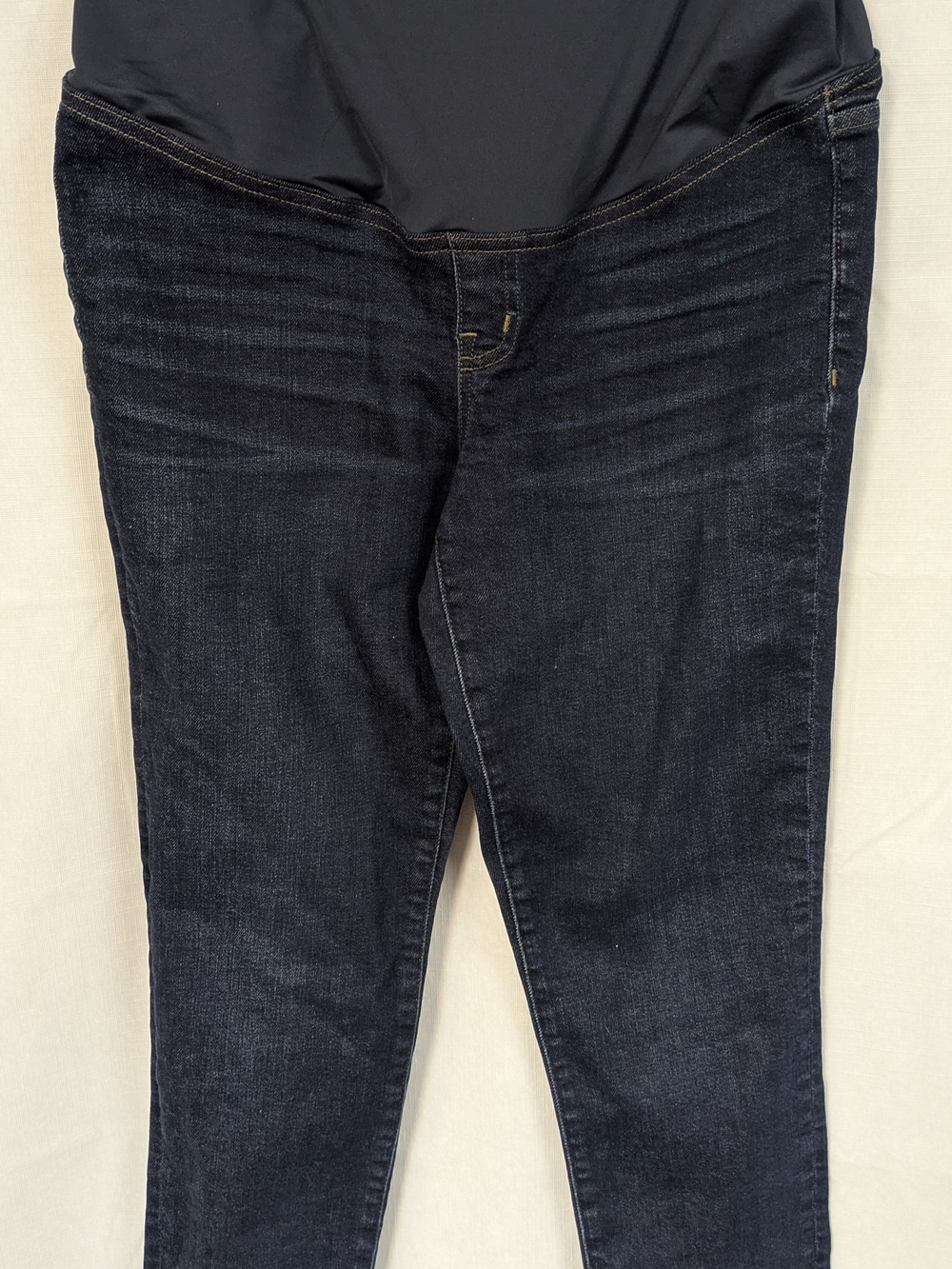 Madewell Dark Blue Straight Leg Maternity Jeans